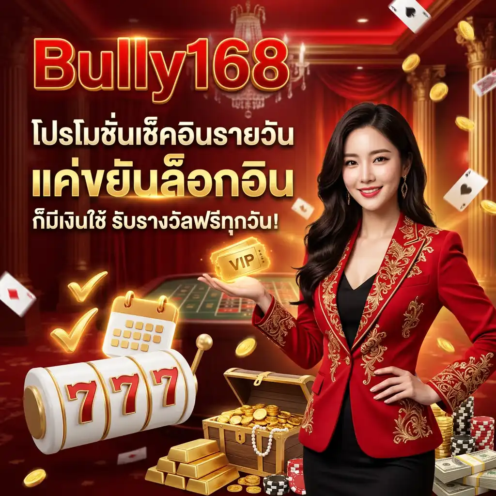 โปรโมชั่น เช็คอินรายวัน (Daily Login) แค่ขยันล็อกอิน ก็มีเงินใช้!